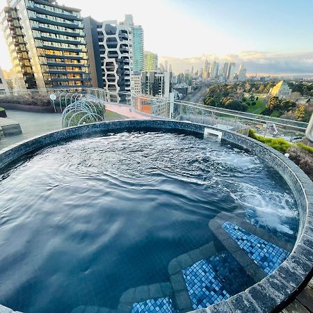 Cozy 1 Bed Apt & Spa,Free Parking ,Phenomena Views Melbourne Exterior photo