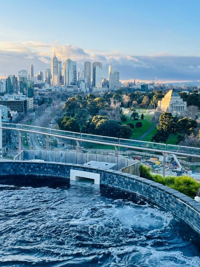 Cozy 1 Bed Apt & Spa,Free Parking ,Phenomena Views Melbourne Exterior photo